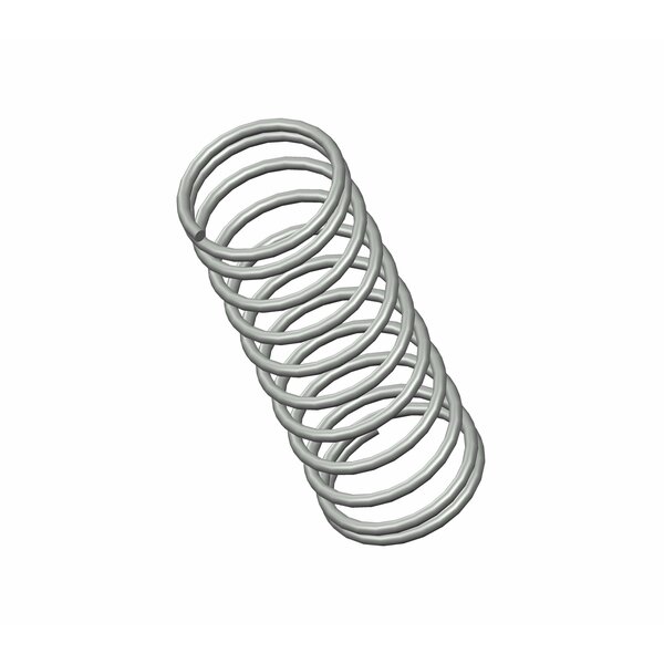 Zoro Approved Supplier Compression Spring, O= .687, L= 1.91, W= .052 G709971233